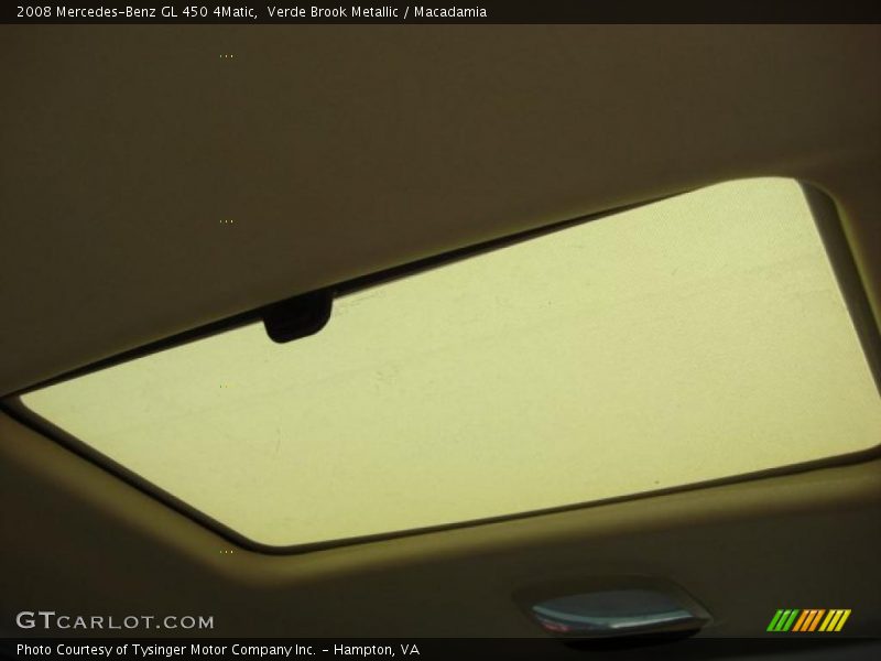 Verde Brook Metallic / Macadamia 2008 Mercedes-Benz GL 450 4Matic