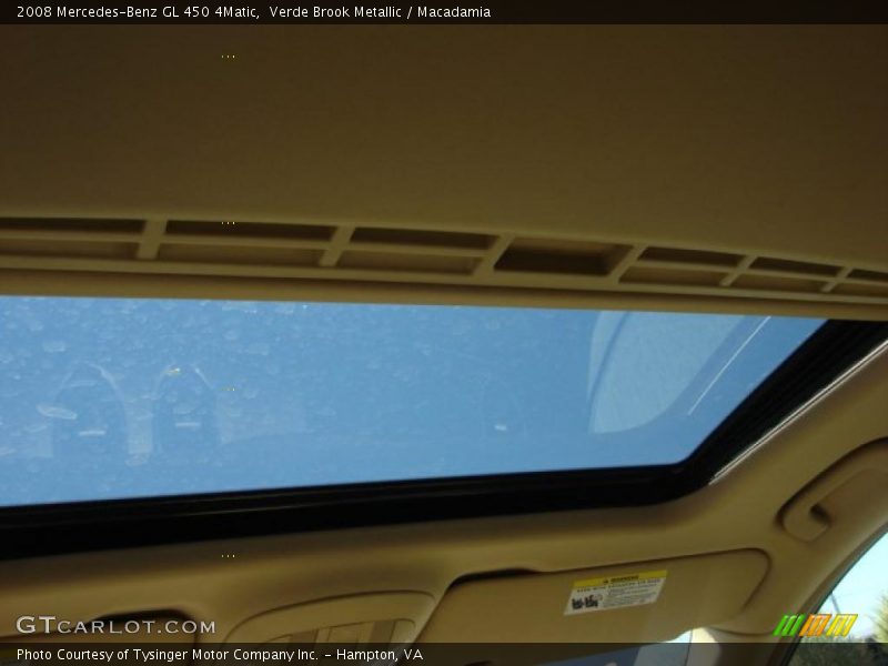 Verde Brook Metallic / Macadamia 2008 Mercedes-Benz GL 450 4Matic