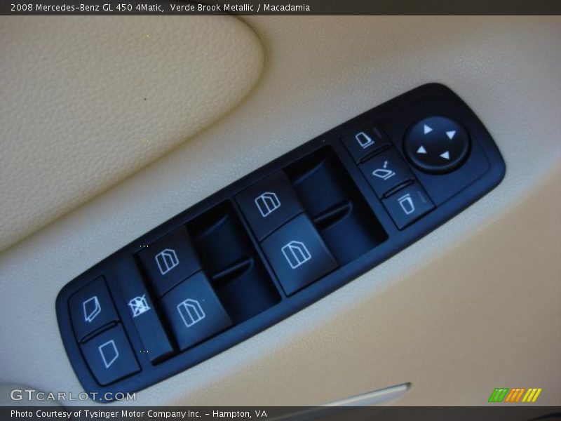 Verde Brook Metallic / Macadamia 2008 Mercedes-Benz GL 450 4Matic