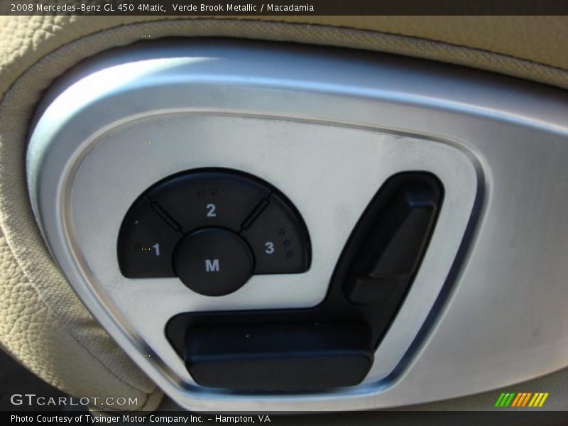 Verde Brook Metallic / Macadamia 2008 Mercedes-Benz GL 450 4Matic