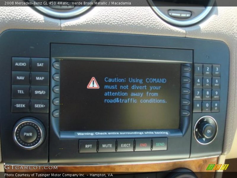Verde Brook Metallic / Macadamia 2008 Mercedes-Benz GL 450 4Matic
