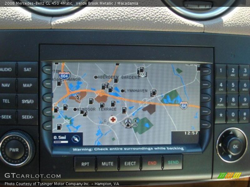 Navigation of 2008 GL 450 4Matic