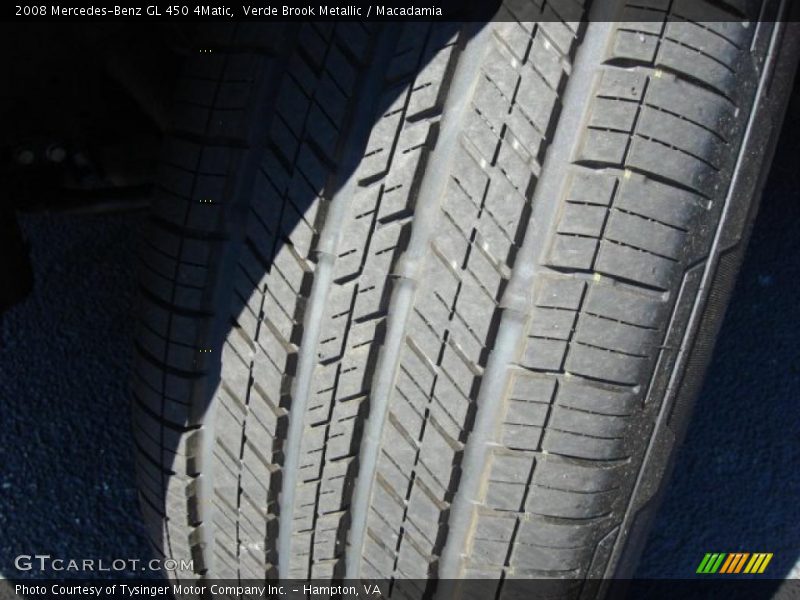 Verde Brook Metallic / Macadamia 2008 Mercedes-Benz GL 450 4Matic