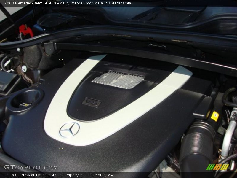 Verde Brook Metallic / Macadamia 2008 Mercedes-Benz GL 450 4Matic