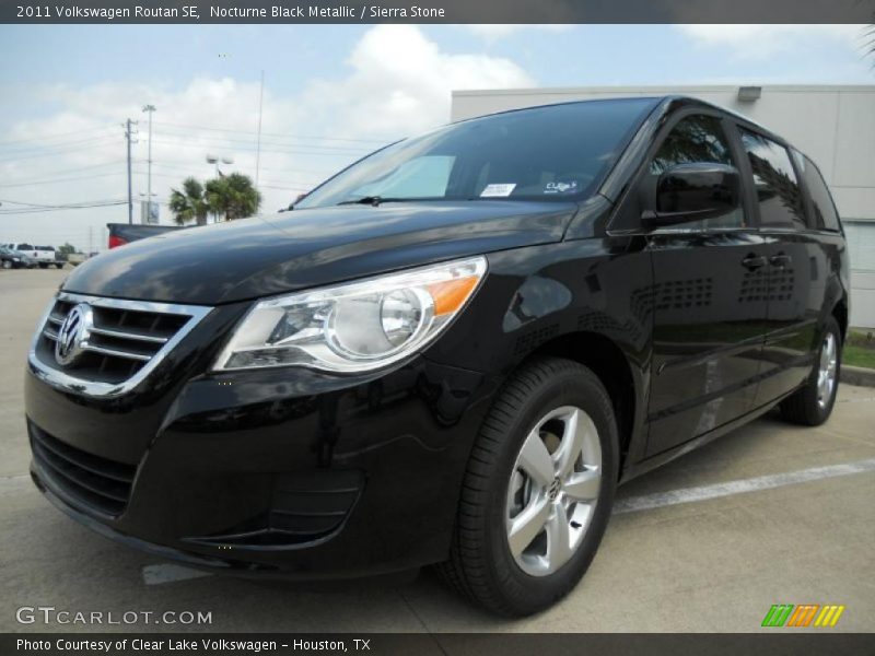 Nocturne Black Metallic / Sierra Stone 2011 Volkswagen Routan SE