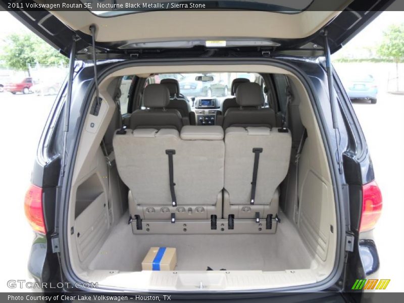 Nocturne Black Metallic / Sierra Stone 2011 Volkswagen Routan SE