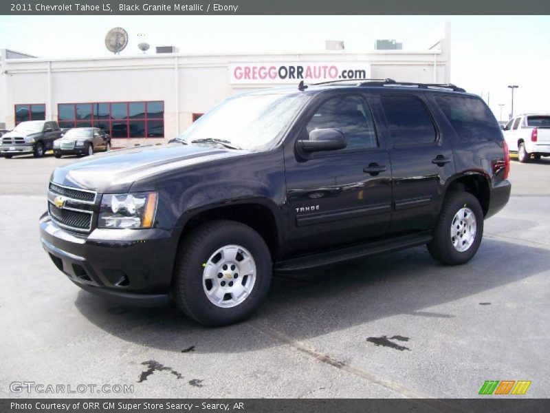 Black Granite Metallic / Ebony 2011 Chevrolet Tahoe LS