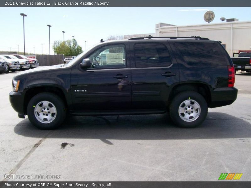 Black Granite Metallic / Ebony 2011 Chevrolet Tahoe LS