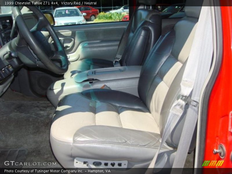 Victory Red / Neutral 1999 Chevrolet Tahoe Z71 4x4