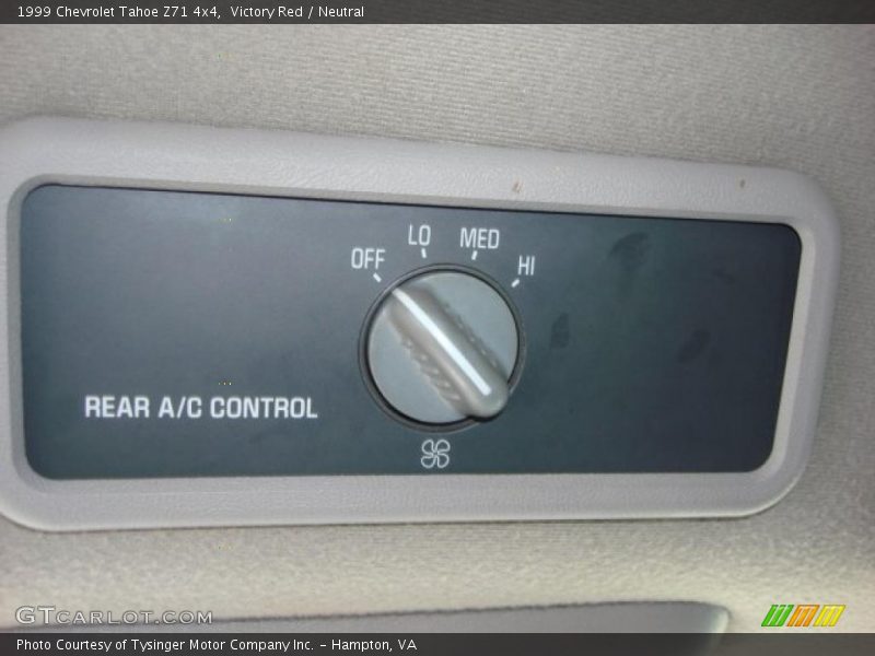 Victory Red / Neutral 1999 Chevrolet Tahoe Z71 4x4