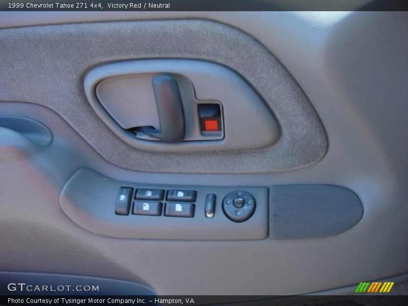 Victory Red / Neutral 1999 Chevrolet Tahoe Z71 4x4