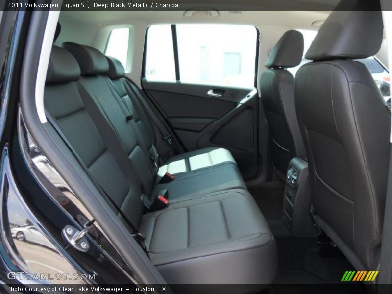 Deep Black Metallic / Charcoal 2011 Volkswagen Tiguan SE