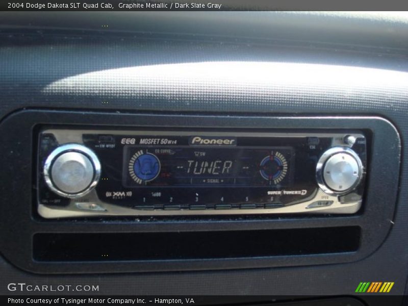 Graphite Metallic / Dark Slate Gray 2004 Dodge Dakota SLT Quad Cab