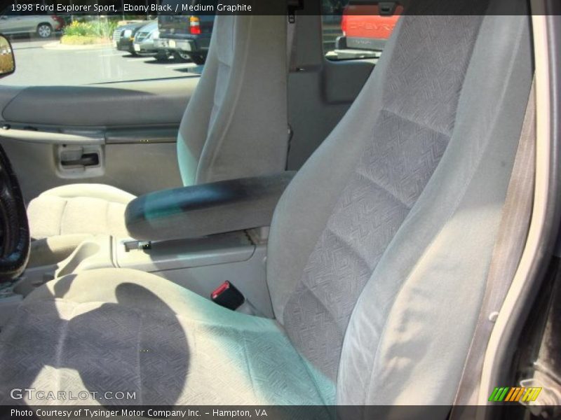 Ebony Black / Medium Graphite 1998 Ford Explorer Sport