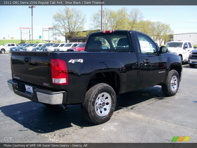 Onyx Black / Dark Titanium 2011 GMC Sierra 1500 Regular Cab 4x4