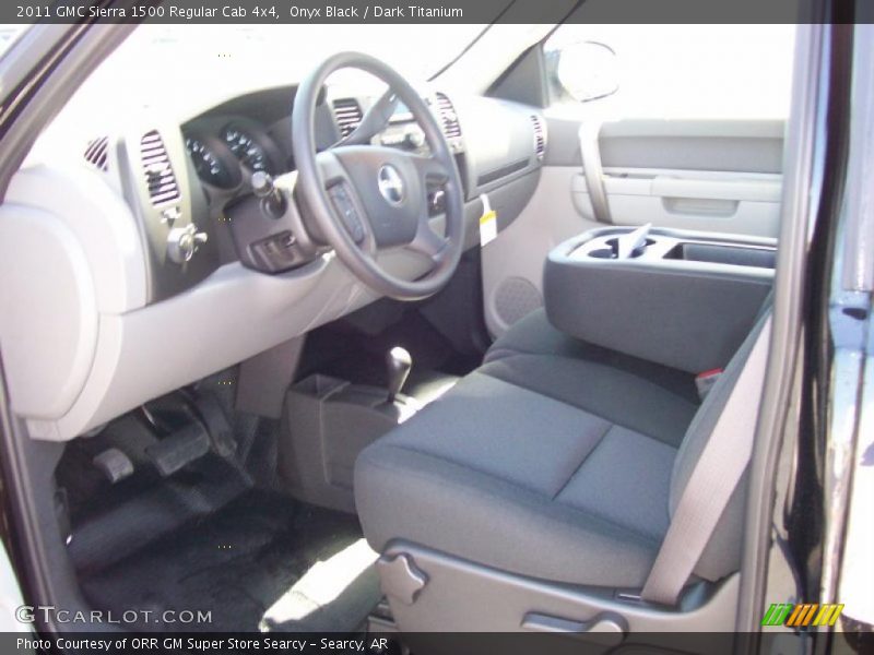 Onyx Black / Dark Titanium 2011 GMC Sierra 1500 Regular Cab 4x4