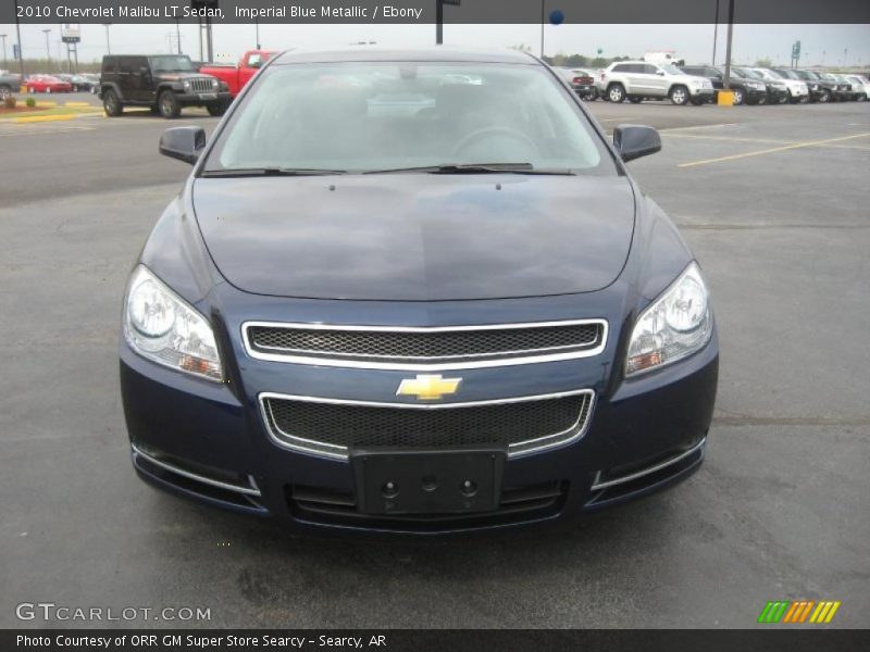 Imperial Blue Metallic / Ebony 2010 Chevrolet Malibu LT Sedan