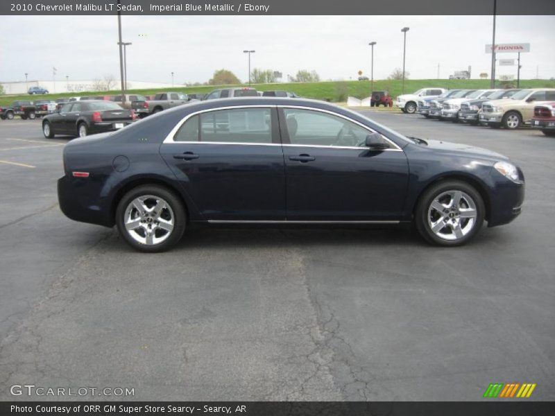 Imperial Blue Metallic / Ebony 2010 Chevrolet Malibu LT Sedan