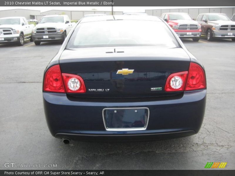 Imperial Blue Metallic / Ebony 2010 Chevrolet Malibu LT Sedan