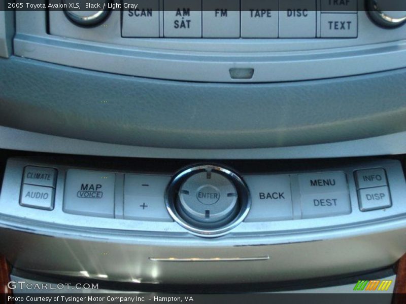 Black / Light Gray 2005 Toyota Avalon XLS