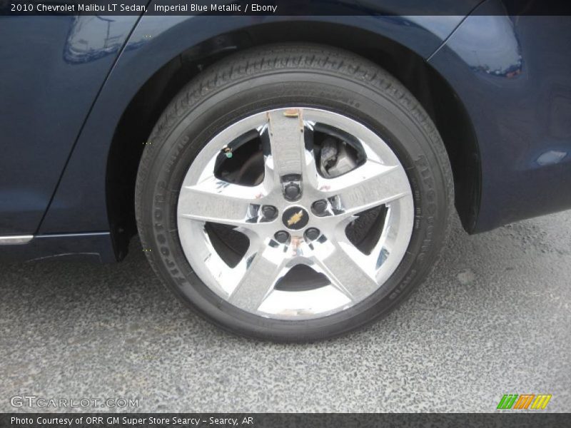 Imperial Blue Metallic / Ebony 2010 Chevrolet Malibu LT Sedan