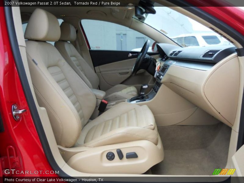  2007 Passat 2.0T Sedan Pure Beige Interior