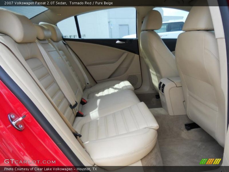  2007 Passat 2.0T Sedan Pure Beige Interior