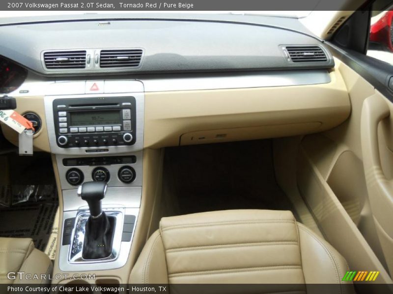 Tornado Red / Pure Beige 2007 Volkswagen Passat 2.0T Sedan