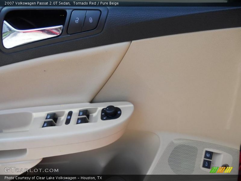 Tornado Red / Pure Beige 2007 Volkswagen Passat 2.0T Sedan