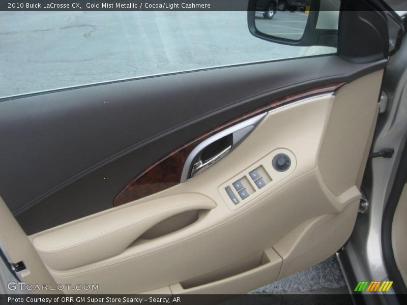 Gold Mist Metallic / Cocoa/Light Cashmere 2010 Buick LaCrosse CX