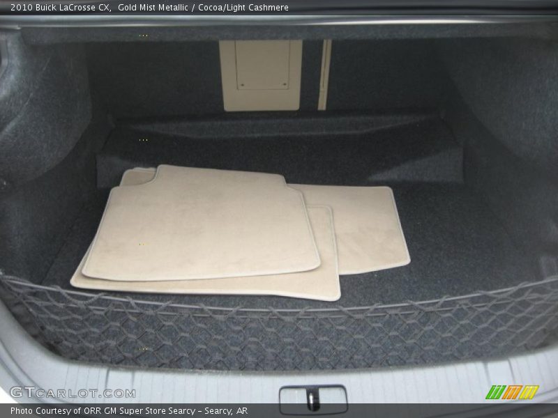 Gold Mist Metallic / Cocoa/Light Cashmere 2010 Buick LaCrosse CX