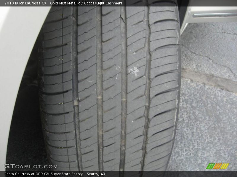 Gold Mist Metallic / Cocoa/Light Cashmere 2010 Buick LaCrosse CX