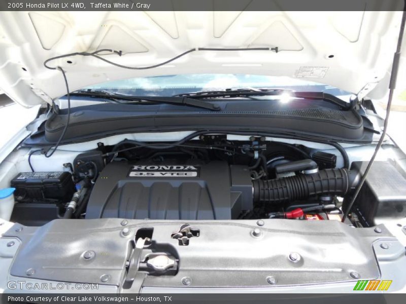 Taffeta White / Gray 2005 Honda Pilot LX 4WD