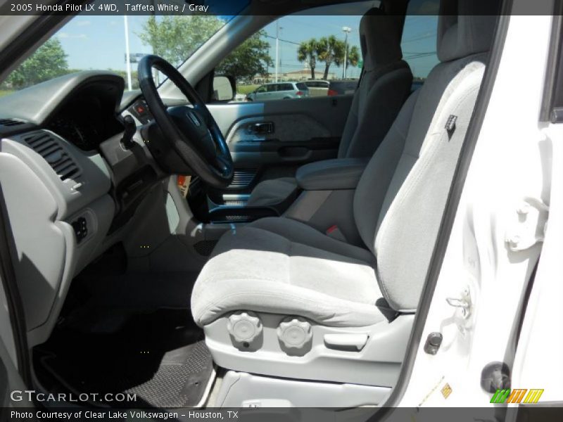 Taffeta White / Gray 2005 Honda Pilot LX 4WD