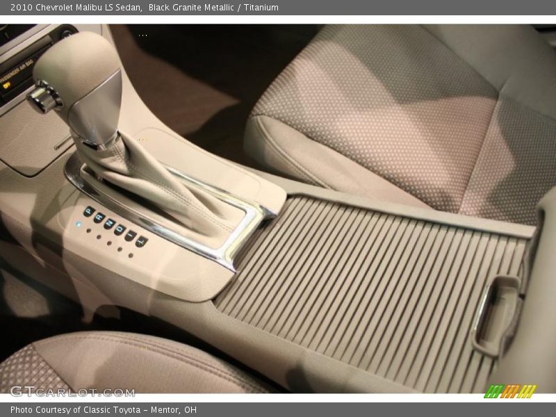 Black Granite Metallic / Titanium 2010 Chevrolet Malibu LS Sedan