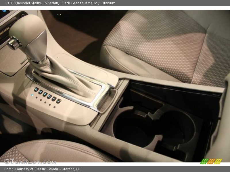 Black Granite Metallic / Titanium 2010 Chevrolet Malibu LS Sedan