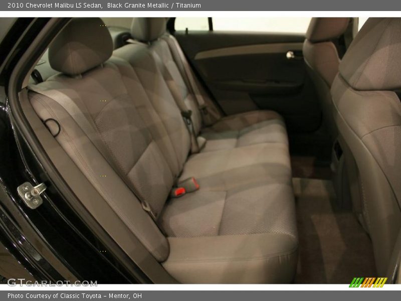 Black Granite Metallic / Titanium 2010 Chevrolet Malibu LS Sedan