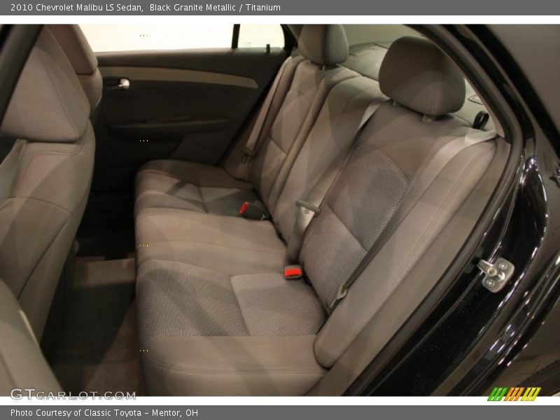 Black Granite Metallic / Titanium 2010 Chevrolet Malibu LS Sedan