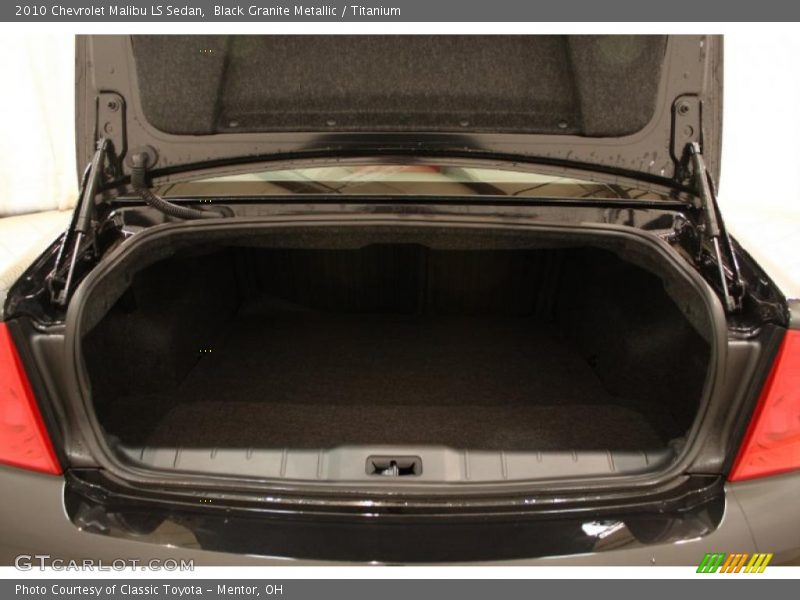Black Granite Metallic / Titanium 2010 Chevrolet Malibu LS Sedan