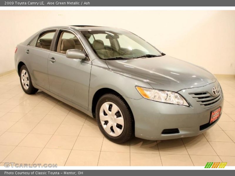 Aloe Green Metallic / Ash 2009 Toyota Camry LE