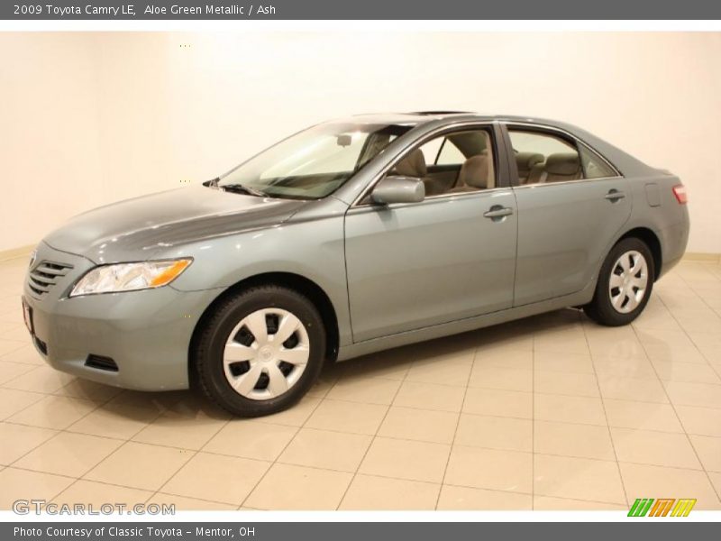 Aloe Green Metallic / Ash 2009 Toyota Camry LE