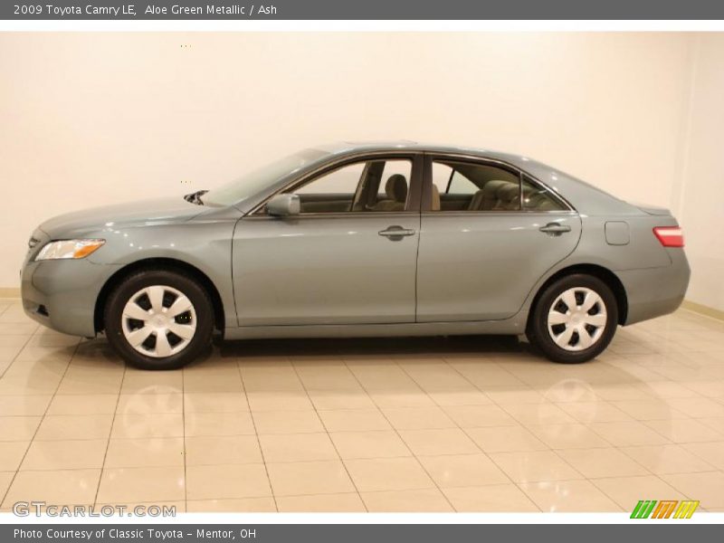 Aloe Green Metallic / Ash 2009 Toyota Camry LE