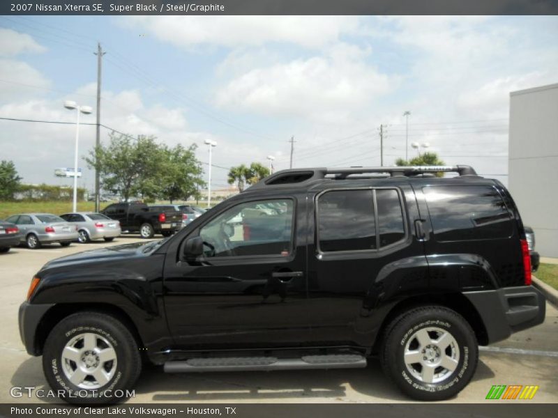 Super Black / Steel/Graphite 2007 Nissan Xterra SE