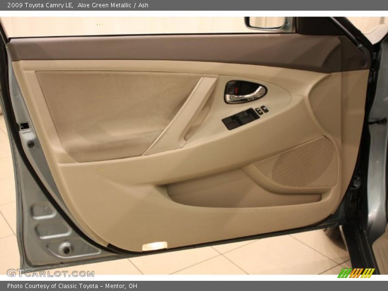 Aloe Green Metallic / Ash 2009 Toyota Camry LE