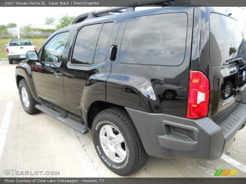 Super Black / Steel/Graphite 2007 Nissan Xterra SE