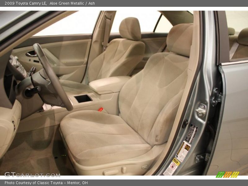 Aloe Green Metallic / Ash 2009 Toyota Camry LE