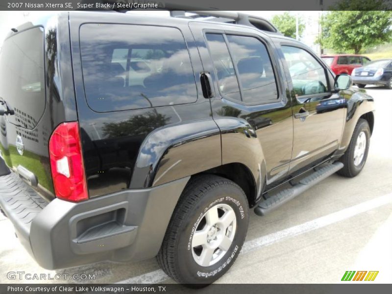 Super Black / Steel/Graphite 2007 Nissan Xterra SE