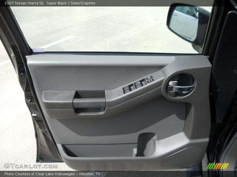 Super Black / Steel/Graphite 2007 Nissan Xterra SE