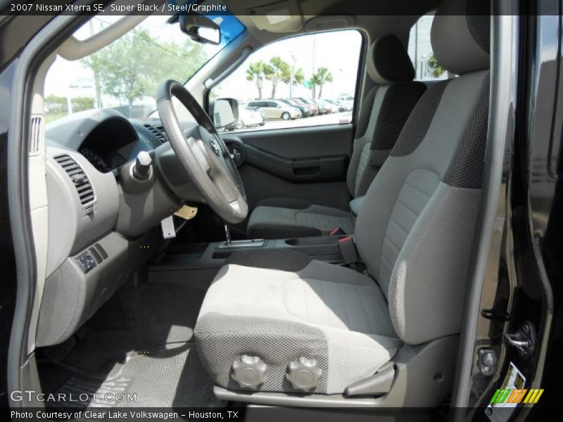 Super Black / Steel/Graphite 2007 Nissan Xterra SE
