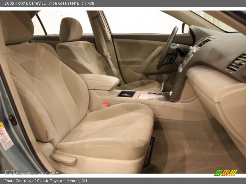 Aloe Green Metallic / Ash 2009 Toyota Camry LE